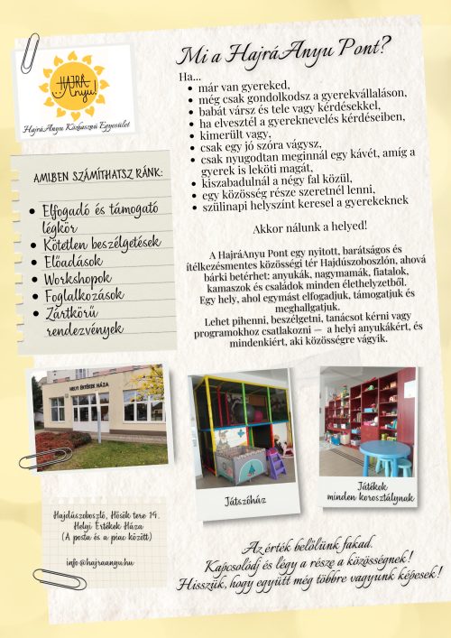 HajráAnyuPont plakát